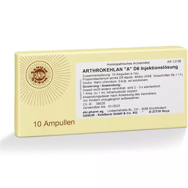 Sanum Arthrokehlan A Inj Lös D 6 10 Amp 1 мл
