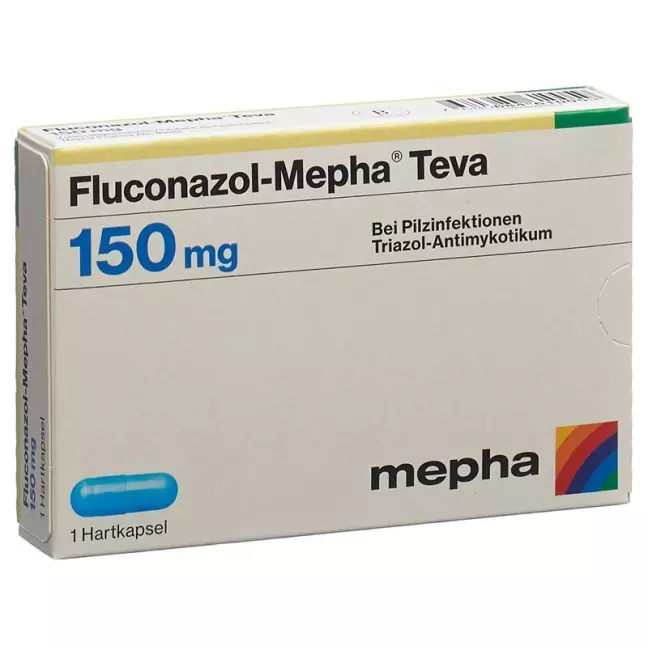 ФЛУКОНАЗОЛ Мефа Тева Капс 150 мг ФЛУКОНАЗОЛ Мефа Тева Капс 150 мг