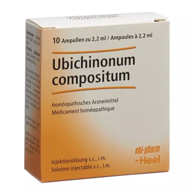 Ubiquinone compositum Heel Inj Lös 10 Amp 2,2 мл