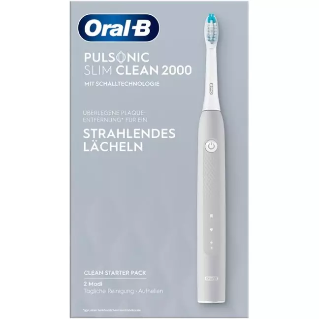 ORAL-B Pulsonic Slim Clean 2000 сірий