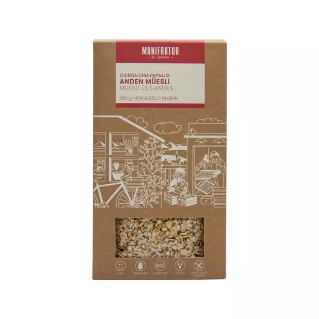 MANIFAKTUR Müesli Quinoa Anden Bio