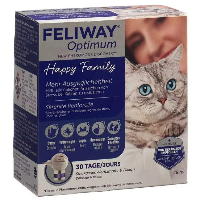 Розпилювач FELIWAY Optimum із заправною пляшкою 48 мл Розпилювач FELIWAY Optimum із заправною пляшкою 48 мл