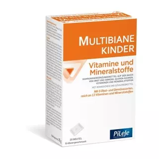 МУЛЬТИБІАН дитячі вітаміни і мінерали Plv Btl 20 шт