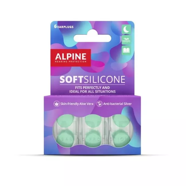ALPINE SoftSilicone Gehörschutzstöpsel ALPINE SoftSilicone Gehörschutzstöpsel