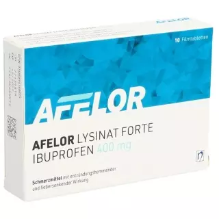 AFELOR Lysinat forte Filmtabl 400 mg