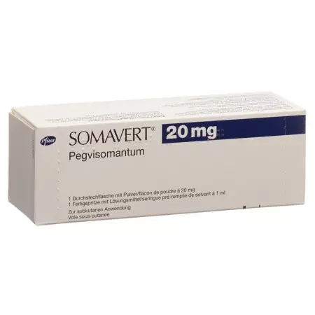 SOMAVERT Dry Sub 20 mg c Solv (Fertspr)