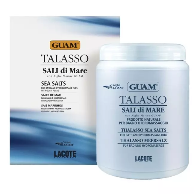 Морська сіль Guam Talasso Sale di Mare 1000 г Морська сіль Guam Talasso Sale di Mare 1000 г