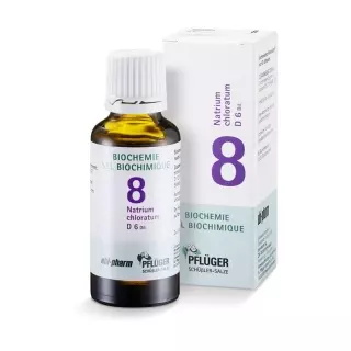 PFLÜGER SCHÜSSLER Nr8 хлор натрію краплі D 6 30 мл
