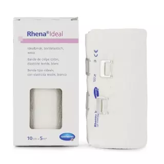 Еластичний бинт Rhena Ideal 10смх5м білий