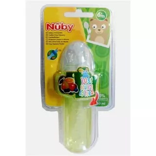 Годівниця Nuby Easy Squeezy Feeder 40 мл від 6 місяців