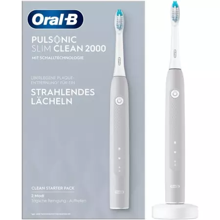 ORAL-B Pulsonic Slim Clean 2000 сірий