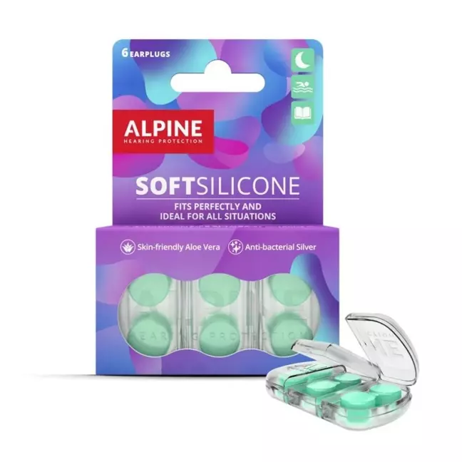 ALPINE SoftSilicone Gehörschutzstöpsel ALPINE SoftSilicone Gehörschutzstöpsel