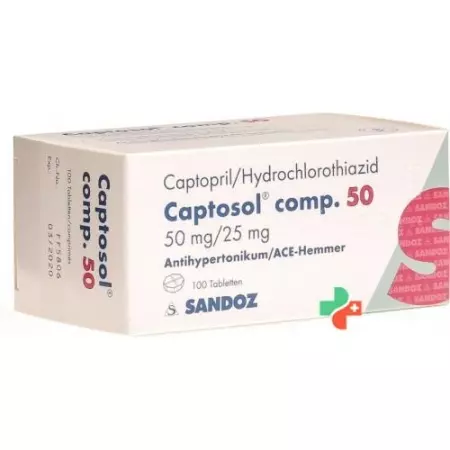 Captosol Comp 50/25 100 tablets Captosol Comp 50/25 100 tablets