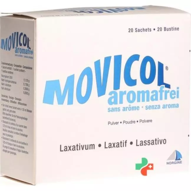 Movicol без аромату plv пакет 20 шт Movicol без аромату plv пакет 20 шт
