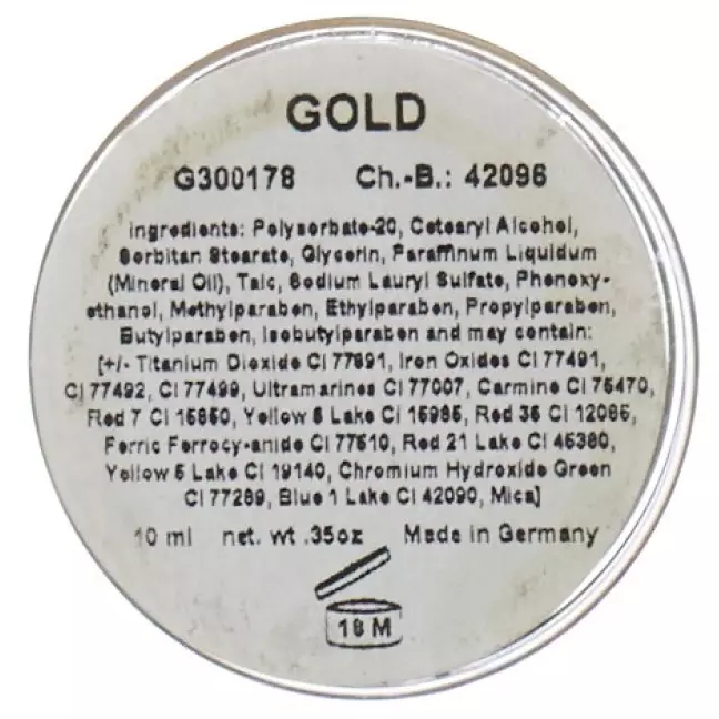 Carneval Color Aqua Make Up Gold 10ml