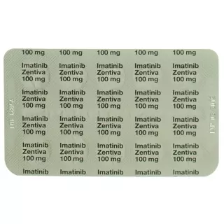 Imatinib Zentiva Filmtabl 100 mg of 60 pcs