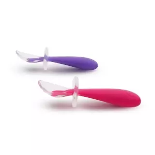 Munchkin Silicone Training Spoon Gent Scoop 2 шт