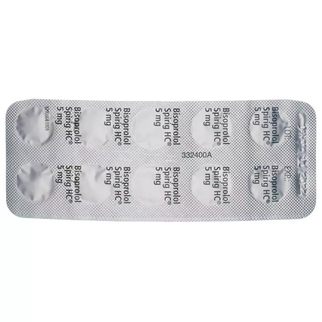 Bisoprolol Spirig HC Tabl 5 мг 100 шт