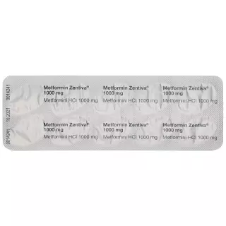 Metformin Zentiva Filmtabletten 1000mg 60 Stück