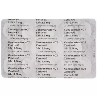 Candesartan HCT Zentiva таблетки 32/12,5 мг 28 шт
