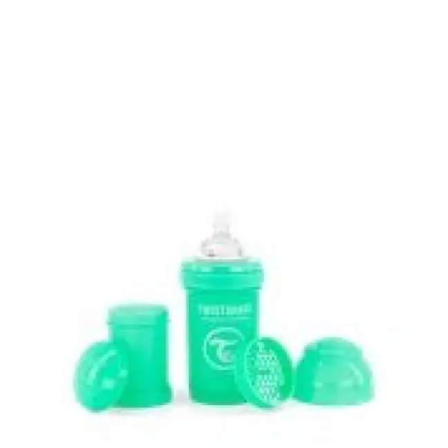 Twistshake Anti Colic Bottle 180ml Pastel Green Twistshake Anti Colic Bottle 180ml Pastel Green