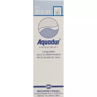 Полоски для определения жесткости воды Aquadur 0°d-25°d 100 шт.