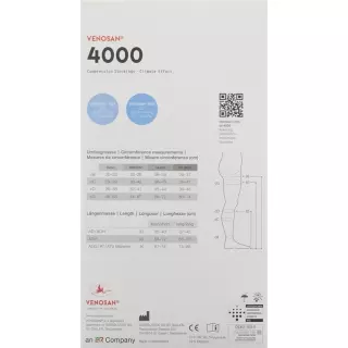VENOSAN 4001 A-D KKL1 M длинный сафьян 1 пара