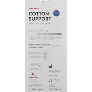 Venosan COTTON SUPPORT Шкарпетки A-D S білі 1 пара