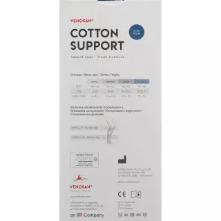 Venosan COTTON SUPPORT Шкарпетки A-D L бежевий 1 пара