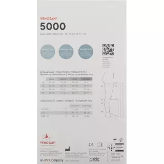 Venosan 5003 Ad Kkl3 S Long Gesch Black 1 пара