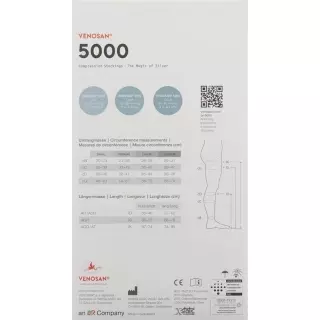 VENOSAN 5002 A-DH KKL2 S довгий відкритий марокко 1 пара