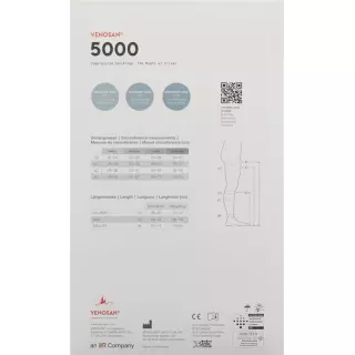 VENOSAN 5002 A-T KKL2 XL коротка мексика 1 пара