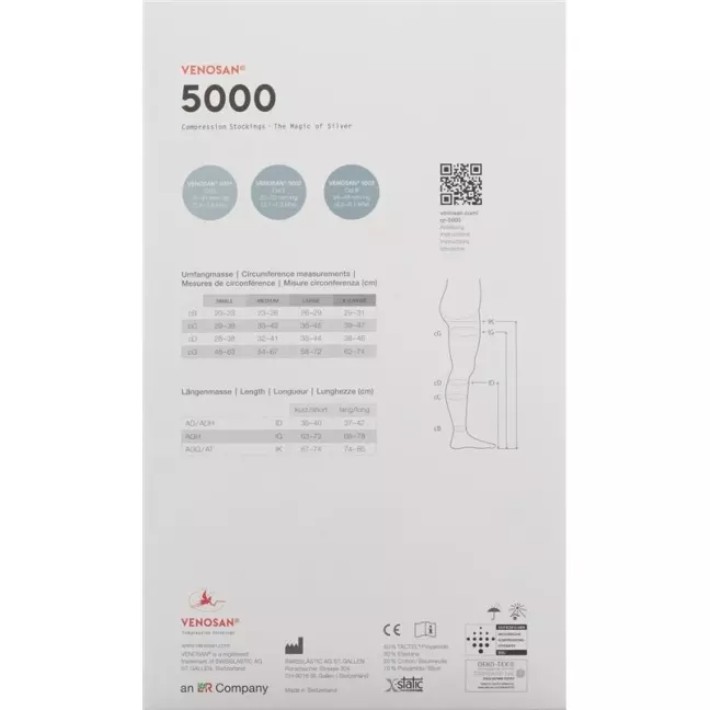 VENOSAN 5002 A-T KKL2 S короткий зріз марок 1 пара VENOSAN 5002 A-T KKL2 S короткий зріз марок 1 пара