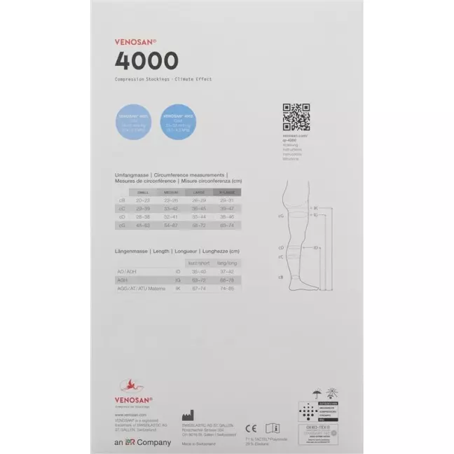 VENOSAN 4001 A-T KKL1 L укорочений марок 1 пара