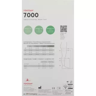 VENOSAN 7002 A-GG KKL2 M короткий правий беж