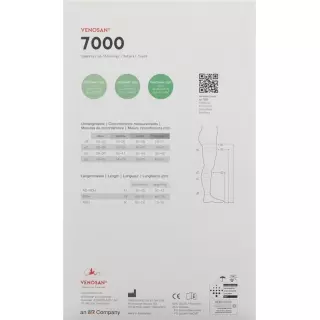 Venosan 7002 A-GH KKL2 L довга закрита клейка кромка бежева 1 пара