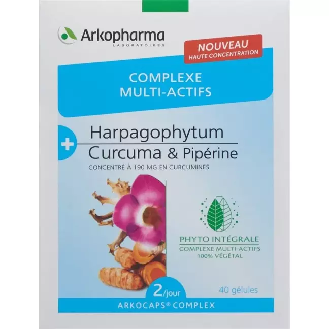 Arkocaps Komplex Teufelskralle+kurkuma Kapseln 40 Stück