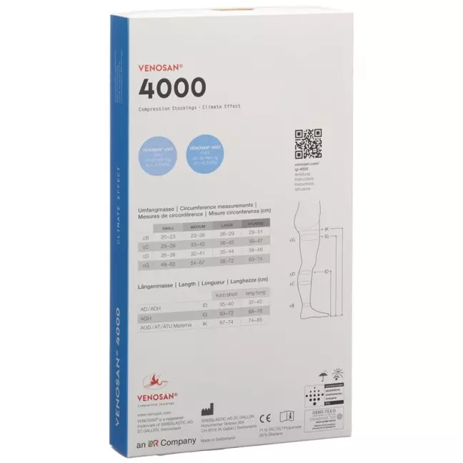 VENOSAN 4002 A-D KKL2 XL long cut marocco 1 пара