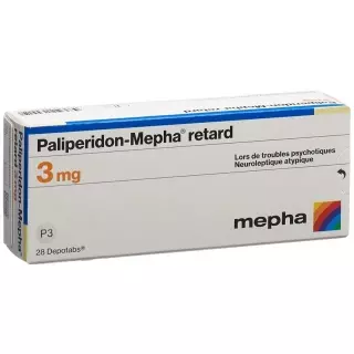 Паліперидон-Мефа ретард Депотабс 3 мг 28 шт
