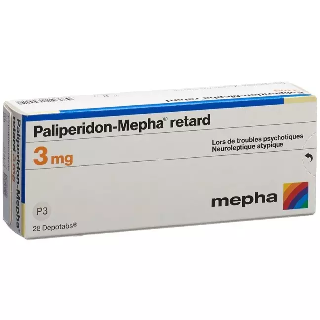 Паліперидон-Мефа ретард Депотабс 3 мг 28 шт