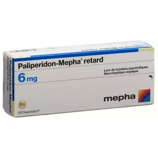 Паліперидон-Мефа ретард Депотабс 6 мг 28 шт