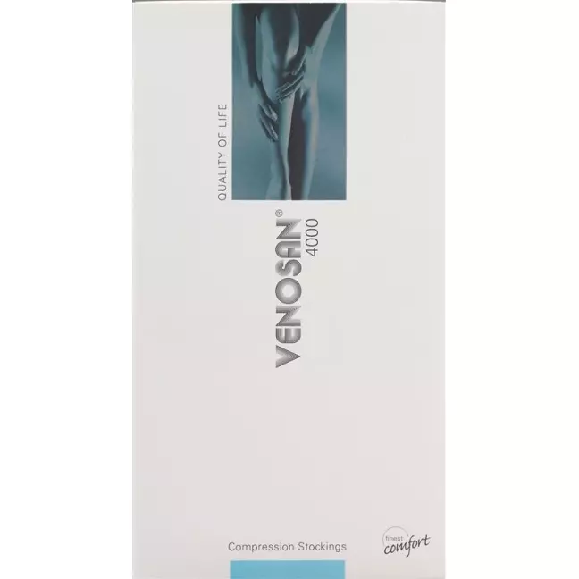 VENOSAN 4002 A-D KKL2 L довгий відкритий чорний 1 пара