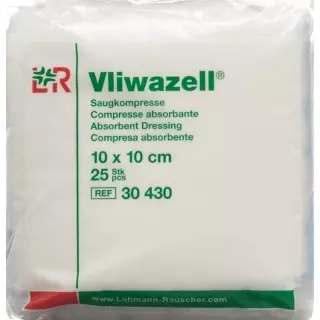 Вбираючий компрес Vliwazell 10х10 см 25 шт
