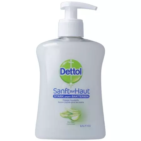 Мыло Dettol pump питательное с алоэ вера 250 мл