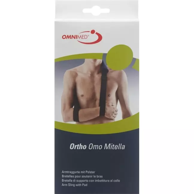 OMNIMED Орто нарукавник Mitella S-XL гепол синьо-чорний