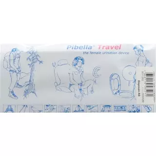 Pibella Travel urination system women pink
