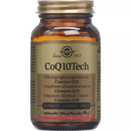 Solgar Coq10tech капсули 50 шт