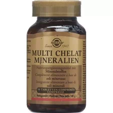 SOLGAR Multi Chelate Minerals Табл