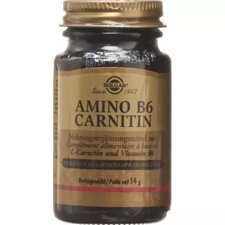 Solgar Amino B6 Carnitine Capsules 30 шт