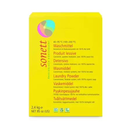 Пральний засіб Sonett 40° 60° 95°C порошок 2,4 кг